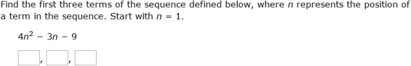 IXL - Evaluate variable expressions for number sequences (Year 8 maths ...
