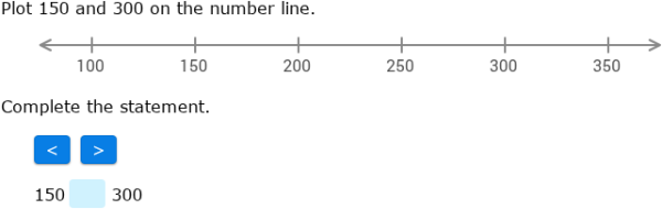 IXL - Compare numbers up to 1000 using number lines (Year 2 maths practice)