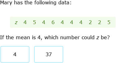 IXL - Mean, median, mode and range: find the missing number (Year 8 ...