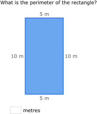 english for year ixl 1 (Year maths practice) of Perimeter 3 IXL rectangles