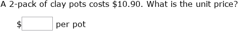 IXL - Unit prices (Year 6 maths practice)