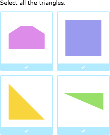 IXL - Select two-dimensional shapes (Foundation maths practice)