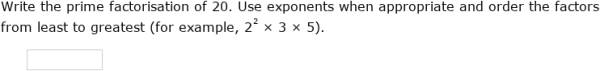 IXL - Prime factorisation (Year 7 maths practice)