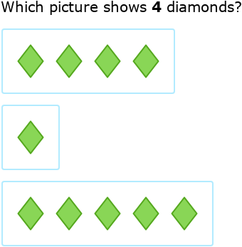 IXL - Represent numbers - up to 10 (Preschool maths practice)