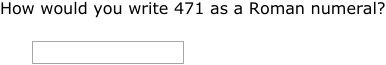 IXL - Roman numerals I, V, X, L, C, D, M (Year 3 maths practice)