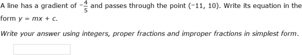 IXL - Write the equation of a linear function (Year 11 maths practice)